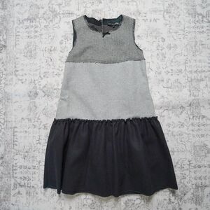 Vintage Dolce & Gabbana Wool & Cashmere Herringbone Italy Dress - Women’s Med